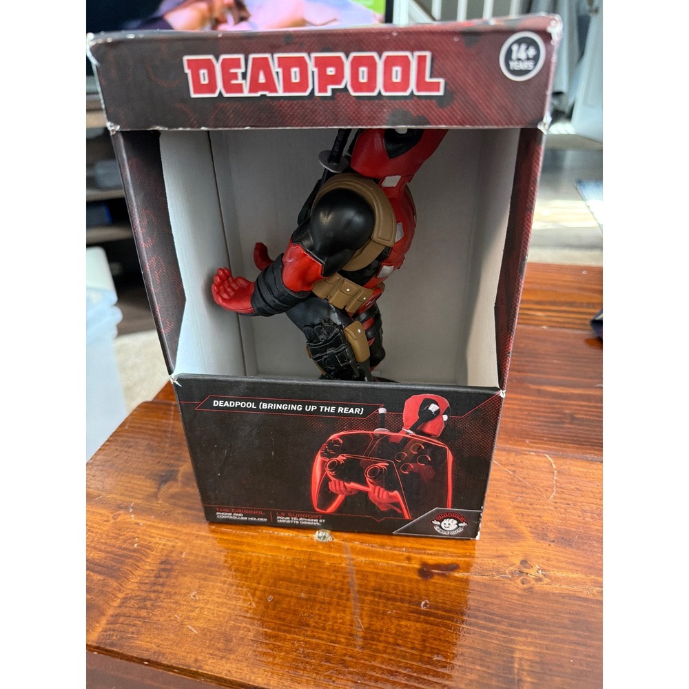 Exquisite Gaming Cable Guys Deadpool Phone and Controller Holder‎ Marvel Red New